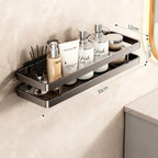 Stainless Steel Bathroom Shelf No-Drill