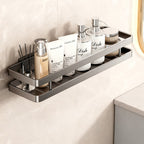 Stainless Steel Bathroom Shelf No-Drill