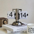Stainless Steel Retro Timepiece With Contemporary Design
