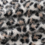Styled By Women's Leopard Print Scarf & Hat Set – 2-Piece Winter Accessories