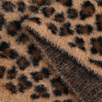 Styled By Women's Leopard Print Scarf & Hat Set – 2-Piece Winter Accessories