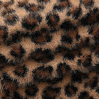 Styled By Women's Leopard Print Scarf & Hat Set – 2-Piece Winter Accessories