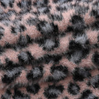 Styled By Women's Leopard Print Scarf & Hat Set – 2-Piece Winter Accessories