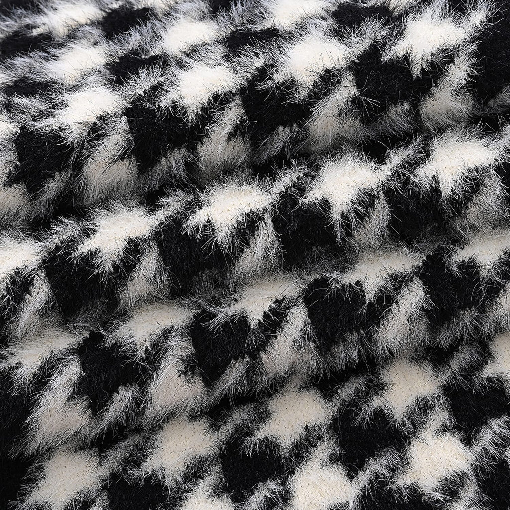 Styled By Women's Leopard Print Scarf & Hat Set – 2-Piece Winter Accessories