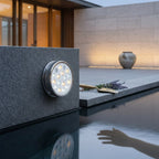 Submersible LED Light with 16-Colour Remote and Suction Cup Mounting for Pools