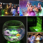 Submersible LED Light with 16-Colour Remote and Suction Cup Mounting for Pools