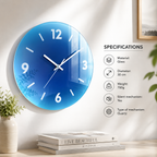 Sunset Glass Wall Clock
