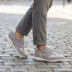 Supportive Studded Suede Trainers