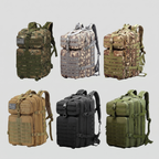 Tactical Backpack - 50 Litre Military Backpack with MOLLE - Hiking Backpack