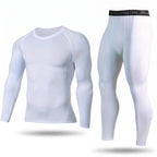 Thermal Base Layer Set 2 Piece Stretch Top Leggings Unisex Underwear