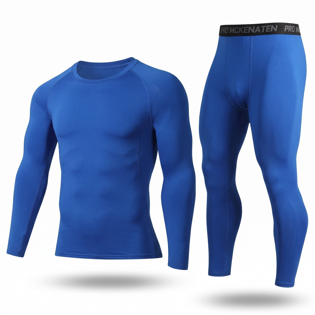 Thermal Base Layer Set 2 Piece Stretch Top Leggings Unisex Underwear