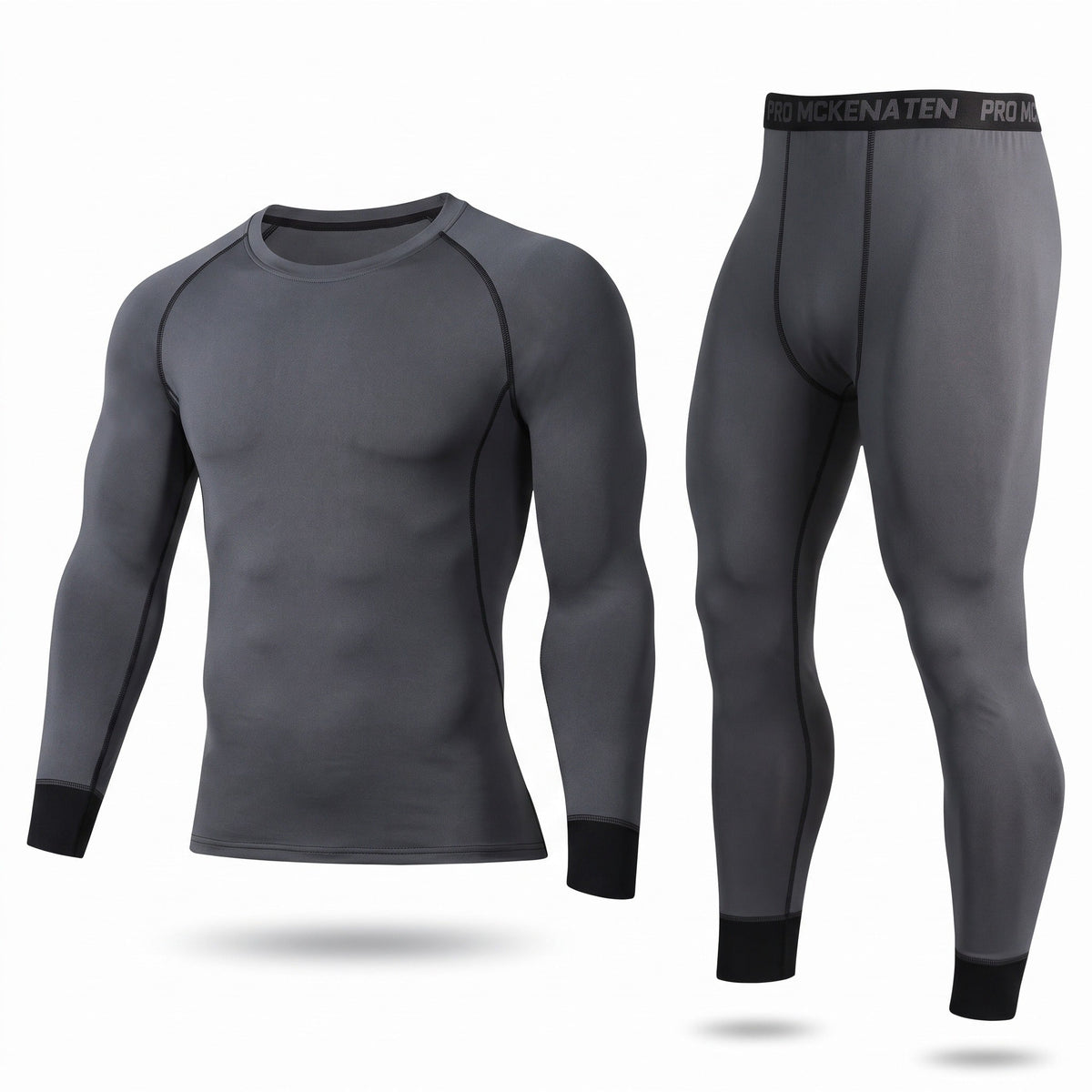 Thermal Base Layer Set 2 Piece Stretch Top Leggings Unisex Underwear