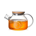 Transparent Borosilicate Glass Kettle Teapot Heat-Resistant