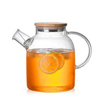Transparent Borosilicate Glass Kettle Teapot Heat-Resistant