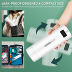 TravelMate Portable Electric Kettle with Smart Temperature Control – Compact Travel Water Boiler with LCD Touch