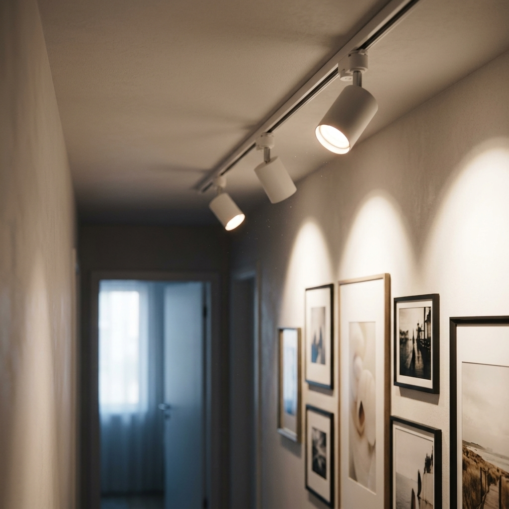 Tubular LED Track Lighting Kit