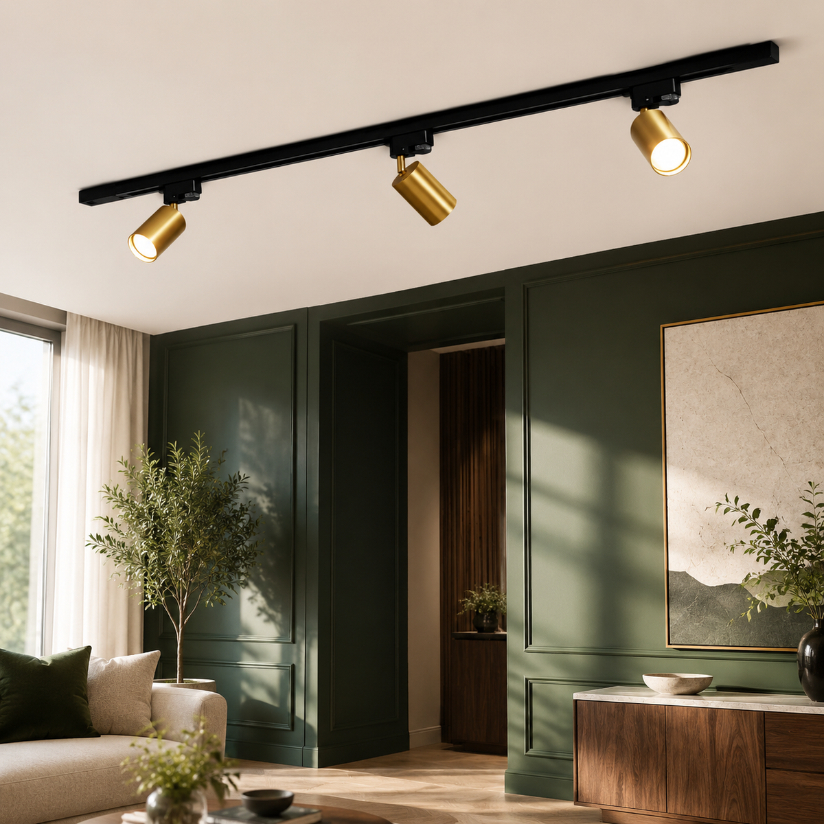 Tubular LED Track Lighting Kit
