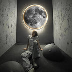 Unique Wall Lamp with Realistic Moon Effect
