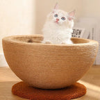 Unisex Cat Sisal Scratching & Sleeping Ball