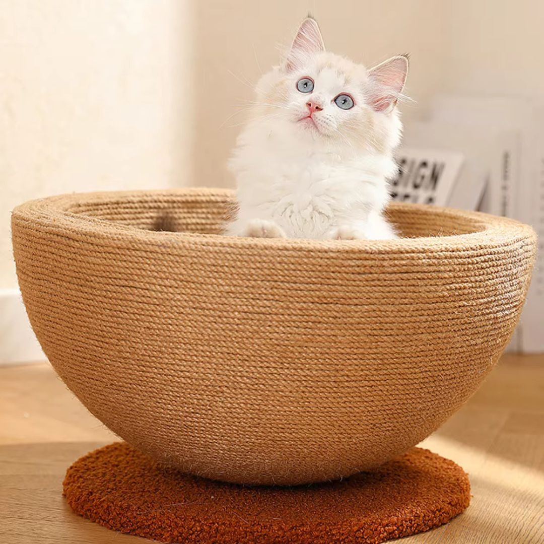 Unisex Cat Sisal Scratching & Sleeping Ball