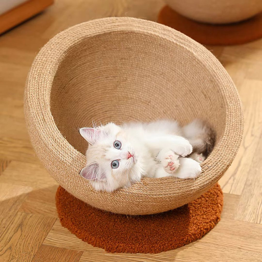 Unisex Cat Sisal Scratching & Sleeping Ball