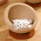 Unisex Cat Sisal Scratching & Sleeping Ball
