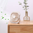 Unisex Ceiling-Mounted Circular Industrial Fan with Swivel Carrying Handle