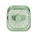 Unisex Ceiling-Mounted Circular Industrial Fan with Swivel Carrying Handle