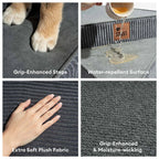 Unisex Cosy Corduroy Joint-Friendly Spiral Pet Stairs