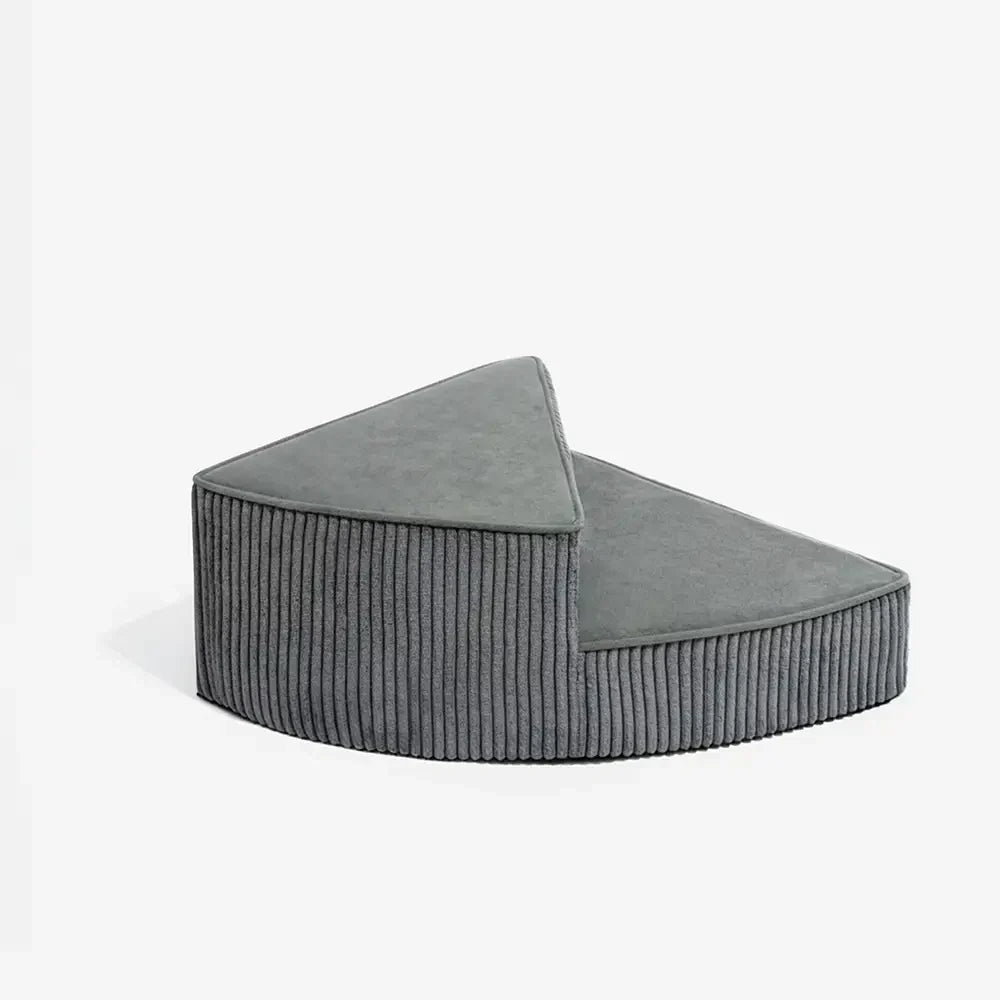 Unisex Cosy Corduroy Joint-Friendly Spiral Pet Stairs