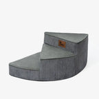 Unisex Cosy Corduroy Joint-Friendly Spiral Pet Stairs
