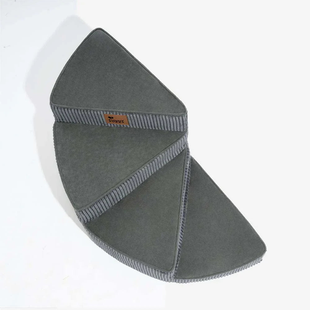 Unisex Cosy Corduroy Joint-Friendly Spiral Pet Stairs