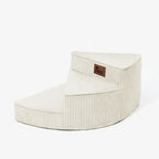 Unisex Cosy Corduroy Joint-Friendly Spiral Pet Stairs