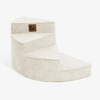 Unisex Cosy Corduroy Joint-Friendly Spiral Pet Stairs