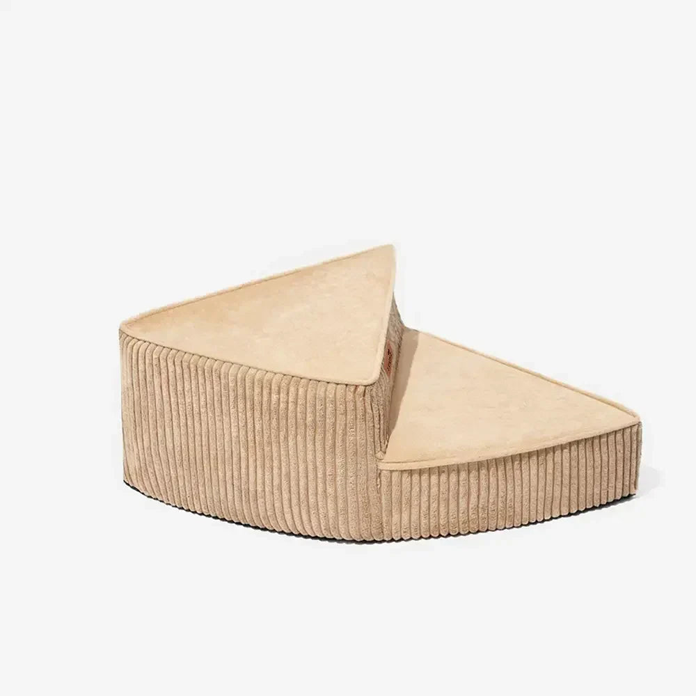 Unisex Cosy Corduroy Joint-Friendly Spiral Pet Stairs