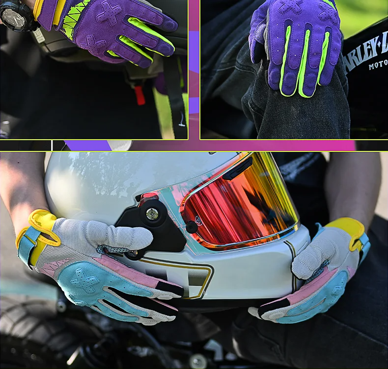 Unisex Cyberwave Motorcycle Riding Gloves