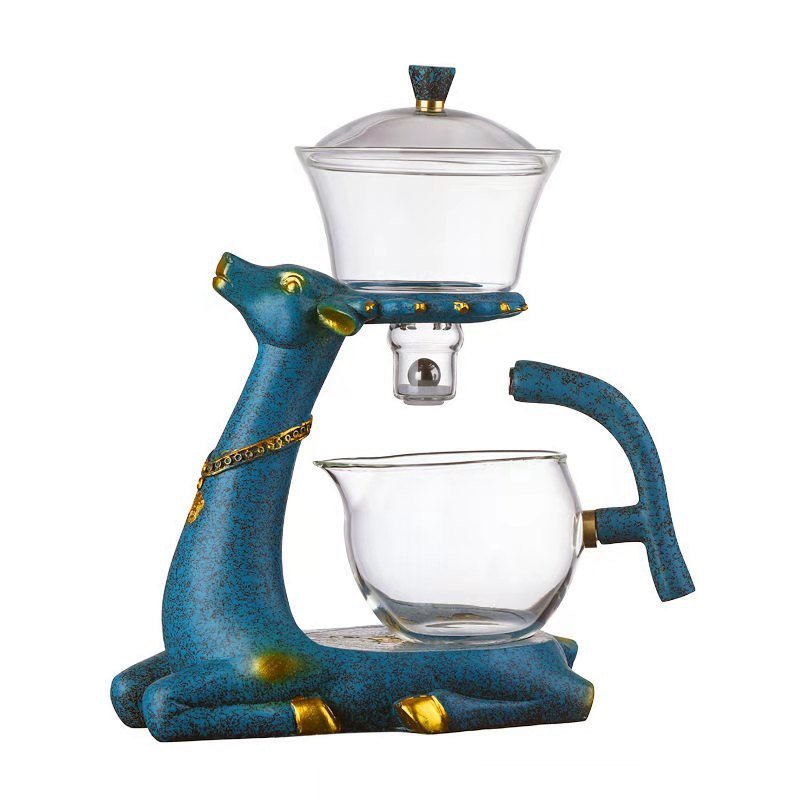 Unisex Magnetic Glass Tea Set for Modern Brewing Rituals