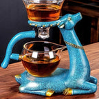 Unisex Magnetic Glass Tea Set for Modern Brewing Rituals