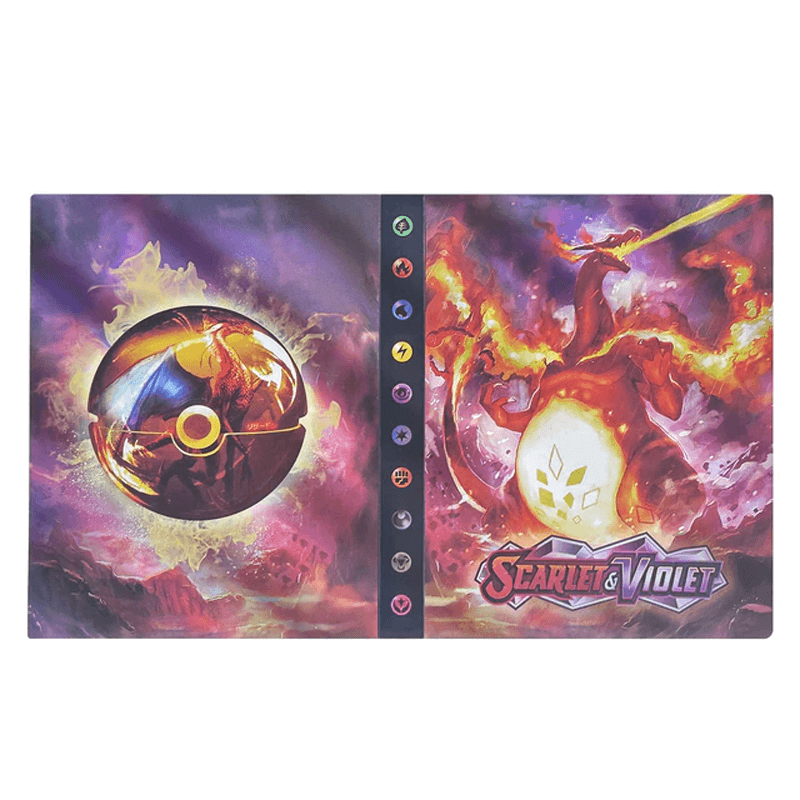 Unisex Trading Card Collector Album Binder – Holds 240 Cards