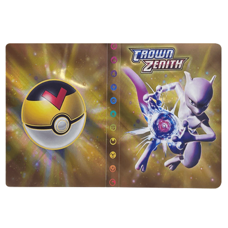 Unisex Trading Card Collector Album Binder – Holds 240 Cards