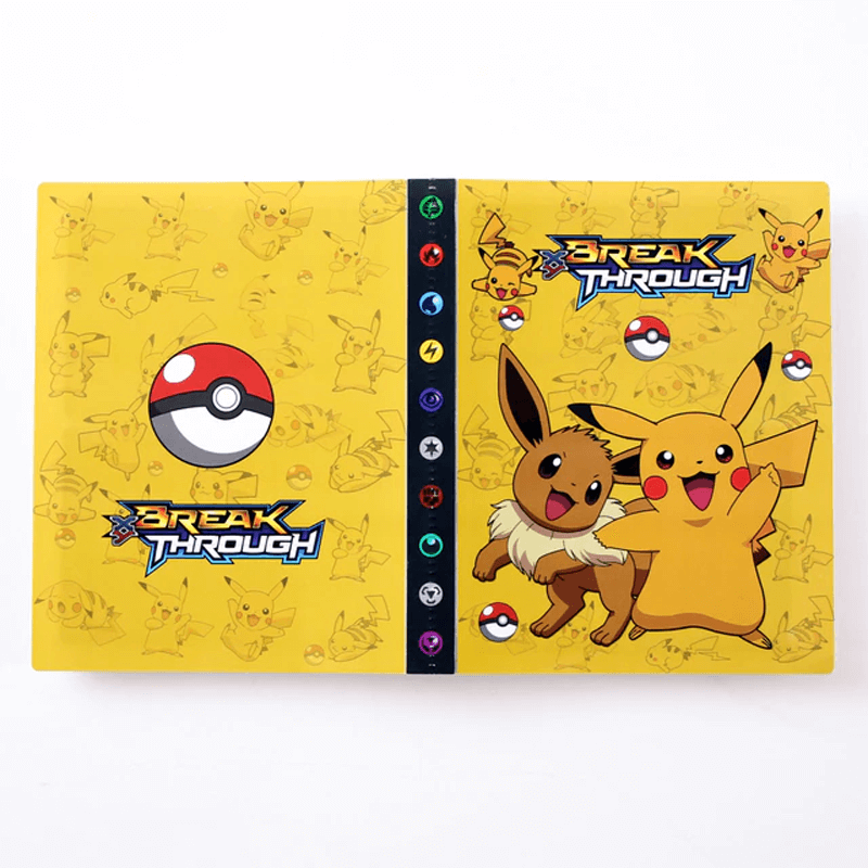 Unisex Trading Card Collector Album Binder – Holds 240 Cards