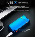 USB Rechargeable Plasma Lighter – Windproof Electric Arc Ignition