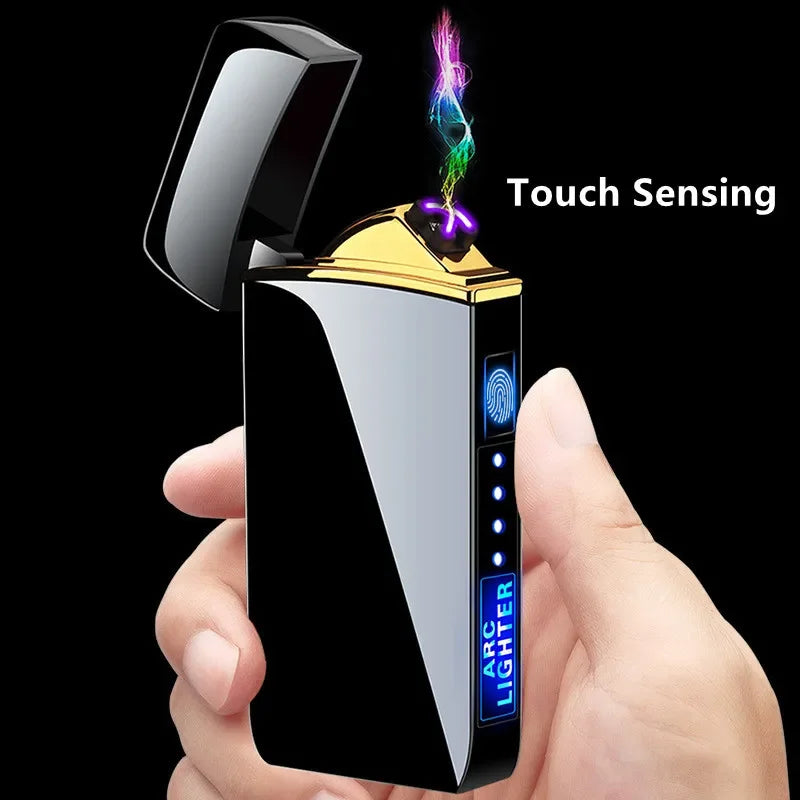USB Rechargeable Plasma Lighter – Windproof Electric Arc Ignition