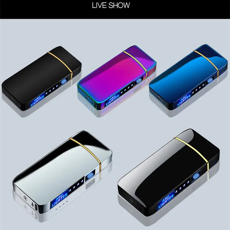 USB Rechargeable Plasma Lighter – Windproof Electric Arc Ignition