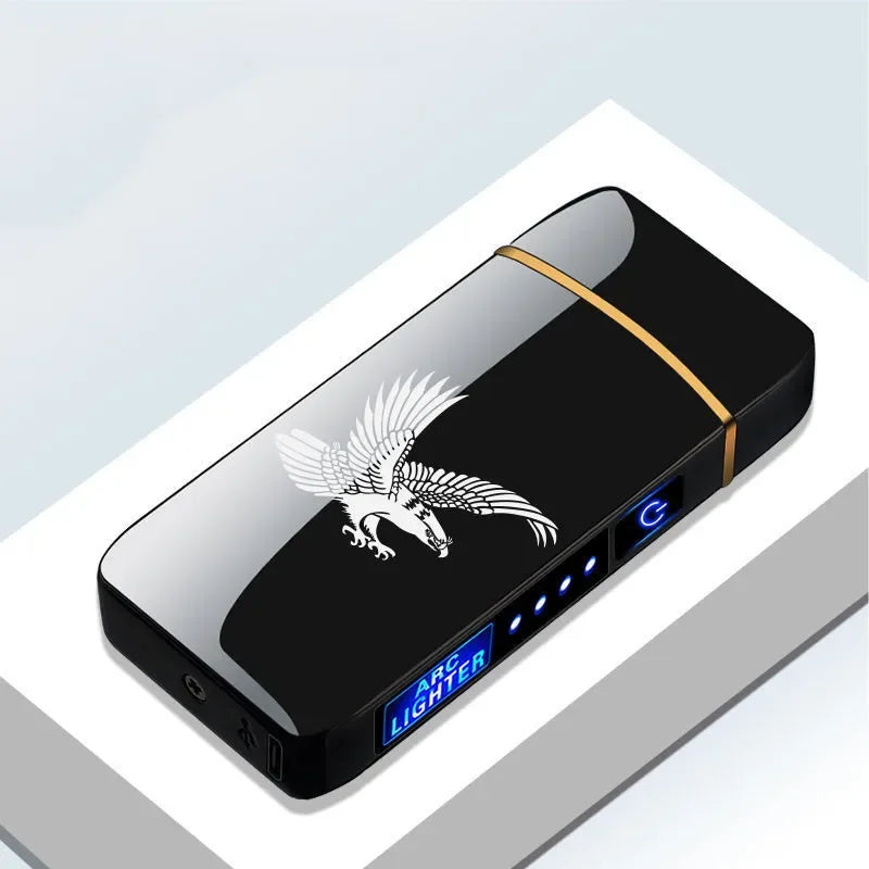 USB Rechargeable Plasma Lighter – Windproof Electric Arc Ignition