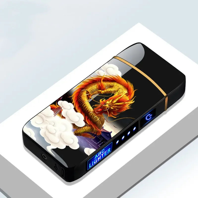 USB Rechargeable Plasma Lighter – Windproof Electric Arc Ignition