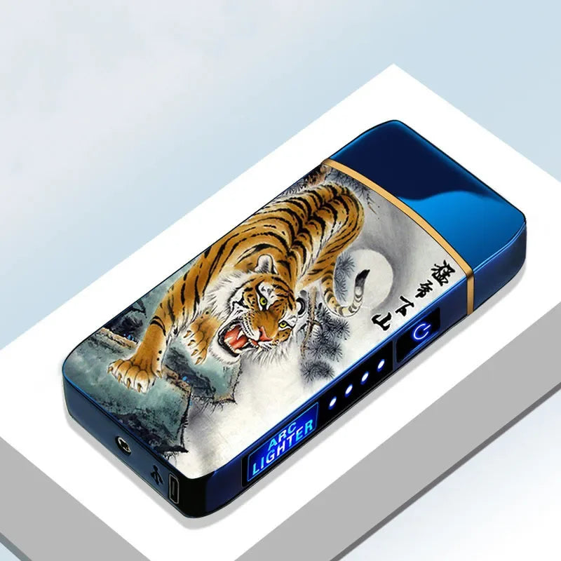 USB Rechargeable Plasma Lighter – Windproof Electric Arc Ignition