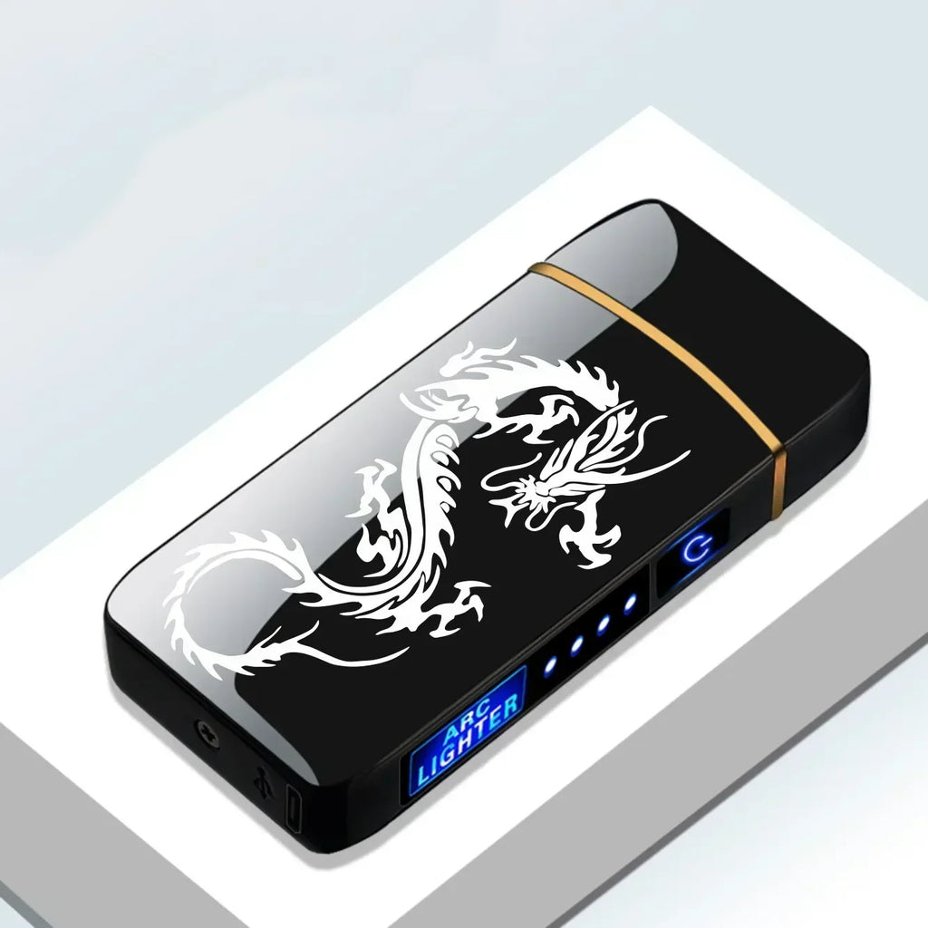 USB Rechargeable Plasma Lighter – Windproof Electric Arc Ignition