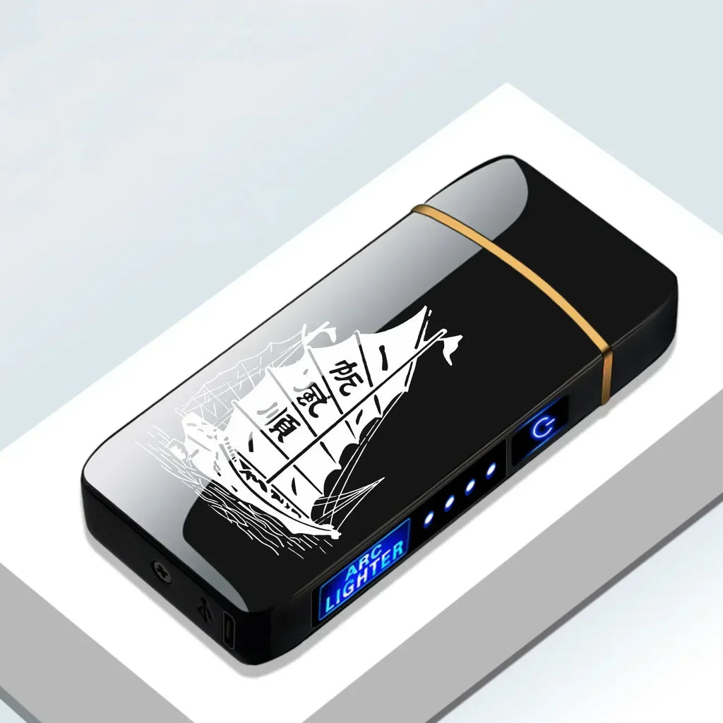 USB Rechargeable Plasma Lighter – Windproof Electric Arc Ignition