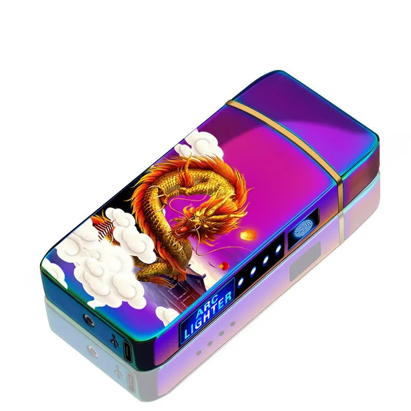 USB Rechargeable Plasma Lighter – Windproof Electric Arc Ignition